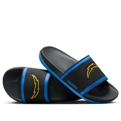 Nike Nfl X Offcourt Slide 'los Angeles Chargers' In Black