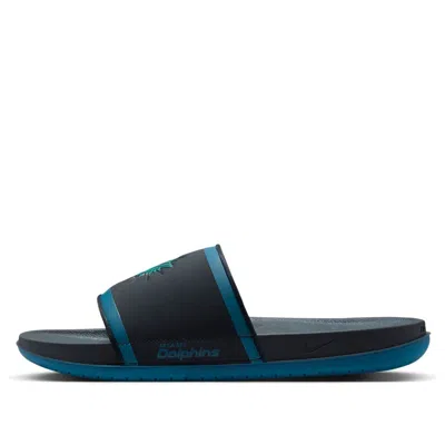 Nike Nfl X Offcourt Slide 'miami Dolphins 2023' In Black