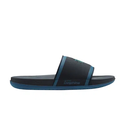 Pre-owned Nike Nfl X Offcourt Slide 'miami Dolphins 2023' In Black