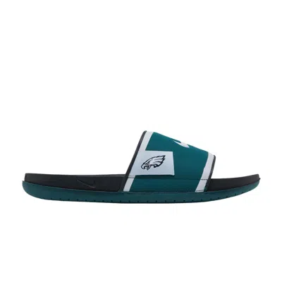 Pre-owned Nike Nfl X Offcourt Slide 'philadelphia Eagles 2024' In Teal