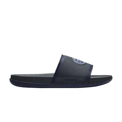 Pre-owned Nike Nfl X Offcourt Slide 'tennessee Titans 2024' In Black