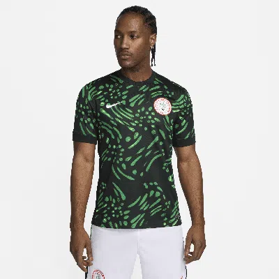 Nike Nigeria Away Shirt 2024 Adults In Black