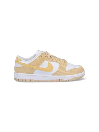 Nike Dunk Low Sneakers In White