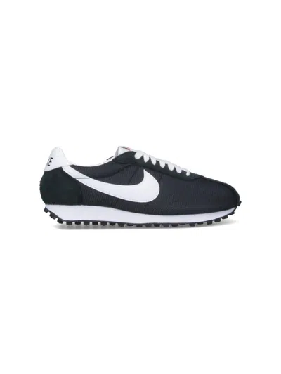 Nike Low Top Trainers With Mesh And Suede In Black