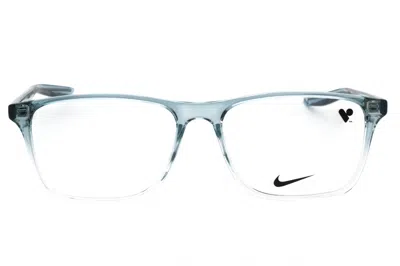Nike 7125 Eyeglasses In Ocean Fog Fade/clear Demo Lens