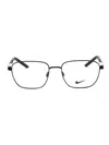 Nike Rectangular Eyeglasses 8212 In Gray