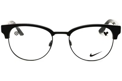 Nike 8402 N Eyeglasses In Black/clear Demo Lens