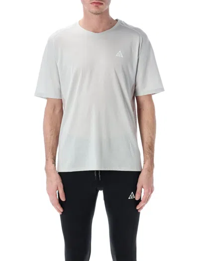Nike Acg Solar Chase Trail Running T-shirt In Animal Print