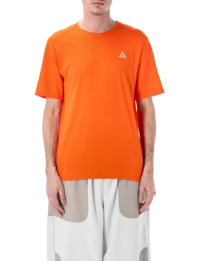 Nike Acg Solar Chase Trail Running T-shirt In Animal Print