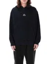 Nike Acg Hoodie Logo In Schwarz