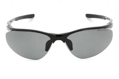 Nike Aerial P Dz7355 Sunglasses In Black / Grey Polarized