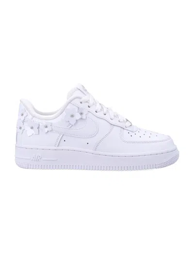 Nike Air Force 1 07 Pearl Low-top Sneakers In White