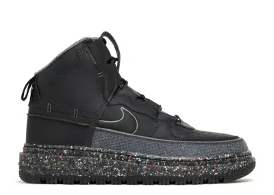 Nike Air Force 1 Boot Nn 'dark Smoke Grey Crater' In Gray