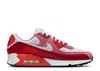 Nike Air Max 90 Lace-up Sneakers In Red