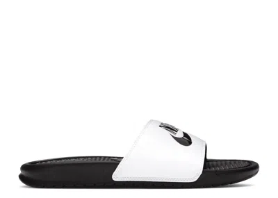 NIKE NIKE NIKE BENASSI SLIDES 'WHITE'