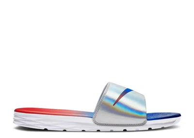 Nike Benassi Solarsoft Olyfed Slide 'team Usa' In Multi