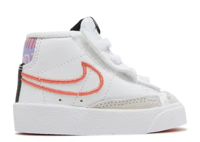 Nike Babies'   Blazer Mid '77 Se Td 'white Magic Ember' In Pink