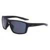 Nike Wrap Around Frame Sunglasses In Black
