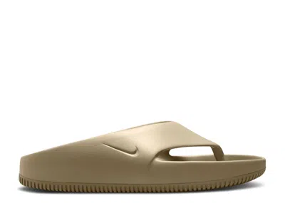 Nike Calm Flip Flop 'khaki' In Brown