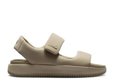 Nike Calm Sandal 'khaki' In White
