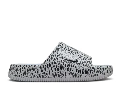 Nike Calm Slide 'electric Pack - Football Grey' In Gray