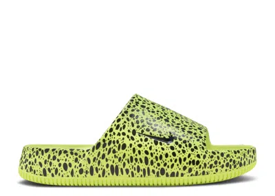 Nike Calm Slide 'electric Pack - Volt' In Green