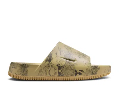 Nike Calm Slide 'printed - Wildlife' In Brown