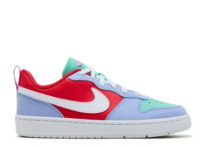 Nike Court Borough Low Recraft Gs 'cobalt Bliss Track Red' In Multi