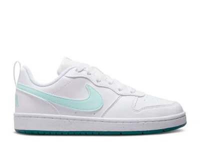 Nike Court Borough Low Recraft Gs 'white Jade Ice Teal'
