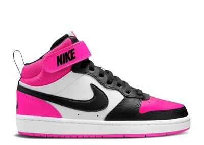 Nike Court Borough Mid 2 Gs 'fierce Pink' In Multi