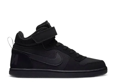Nike Court Borough Mid Ps 'triple Black'