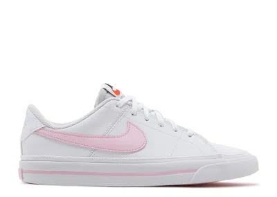 Nike Court Legacy Gs 'white Pink Foam'