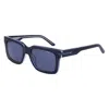 Nike Crescent I 54mm Rectangular Sunglasses In Blue