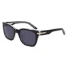 Nike Crescent Ii 52mm Square Sunglasses In Black
