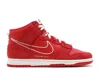 Nike Dunk High Se First Use Red In Red
