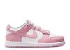 Nike Dunk Low Patent Sneakers In Pink