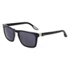 Nike Eclipse Rise Rectangular Frame Sunglasses In Black