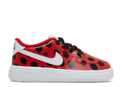 Nike Babies'   Force 1 '18 Se Td 'ladybug' In Red