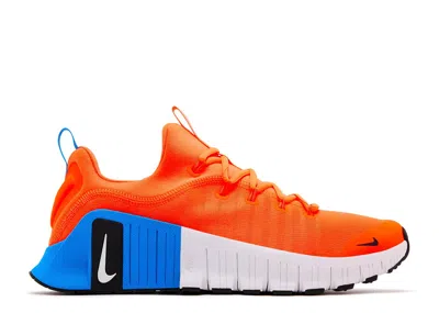 NIKE NIKE NIKE FREE METCON 6 'TOTAL ORANGE PHOTO BLUE'