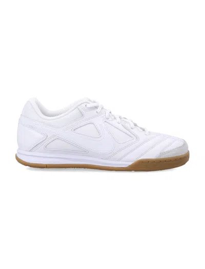 Nike Gato Leather And Suede Sneakers In White