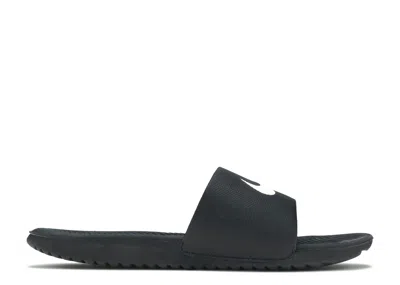 Nike Kawa Slide 'black White'