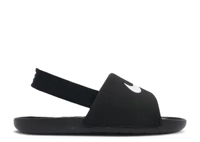 Nike Babies'   Kawa Slide Td 'black White'