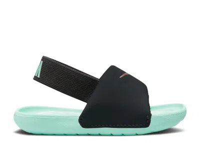 Nike Babies'   Kawa Slide Td 'off Noir Mint' In Black