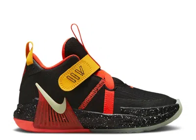 Nike Kids' Lebron Witness 7 Basketball Shoe In Black