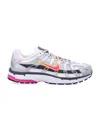 Nike P-6000 Mesh And Rubber Sneakers In Multi