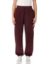Nike Phoenix Fleece High Waist Sweatpants In Burgundy