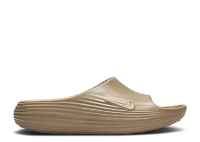 Nike Reactx Rejuven8 Slide 'khaki' In Brown