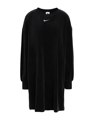 Nike Short Dresses In Black