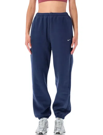 Nike Studio Fleece Sweatpants In Blue