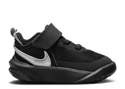 Nike Babies'   Team Hustle D10 Td 'black Metallic Silver'
